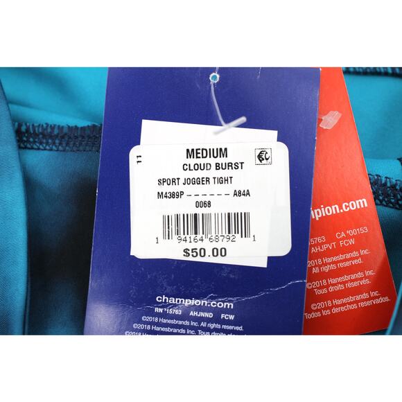 NWT Champion cloud burst sport jogger tights leggings womens medium athleisure - Picture 6 of 9